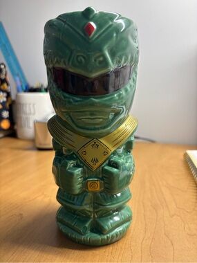 Geeki Tiki Green Power Ranger Tiki Mug - Ceramic Collectible